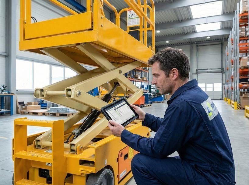 Inżynier oceniający stan techniczny urządzenia UTB po przekroczeniu resursu projektowego